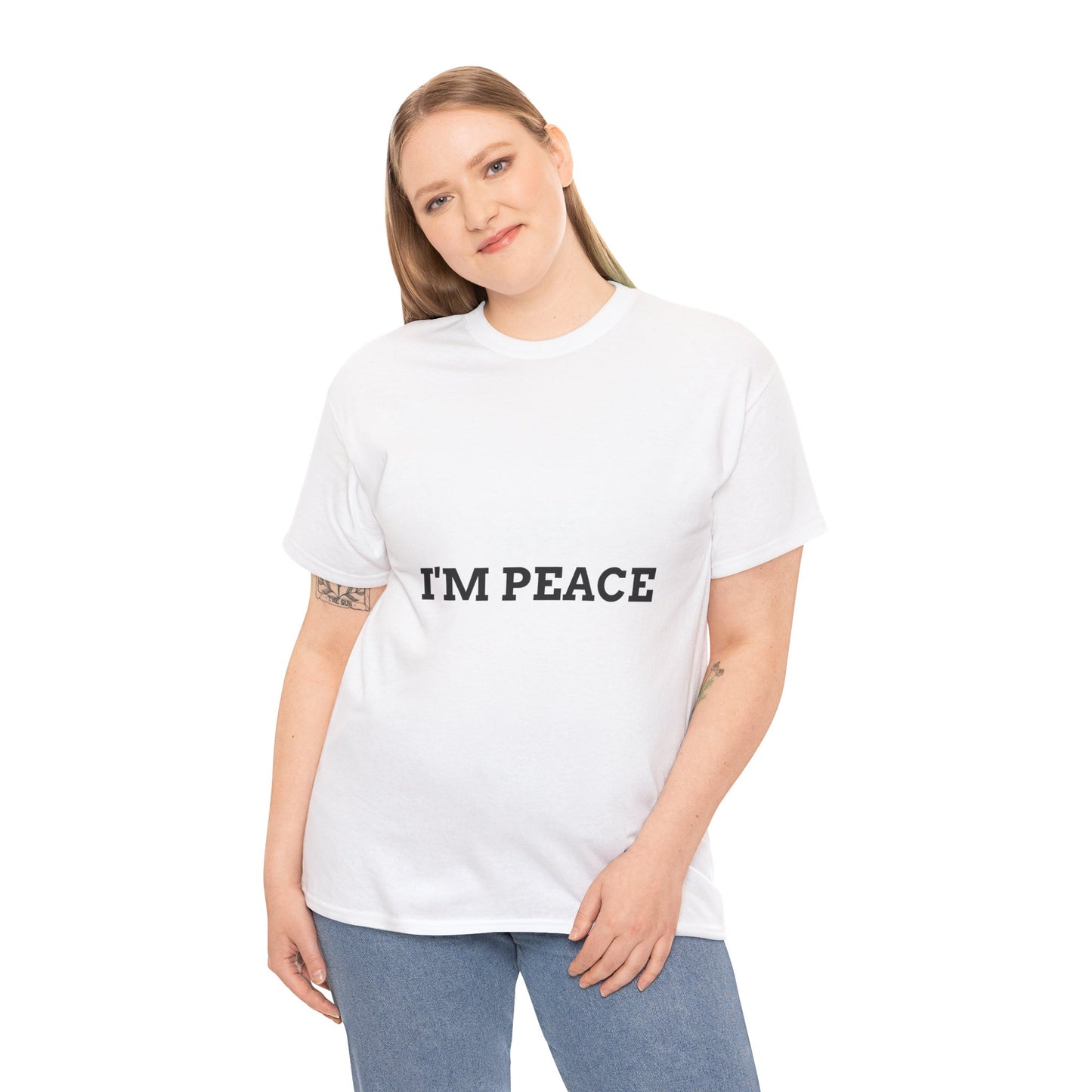 "'I'M PEACE" - Unwearablez 'PEACE' meme Collection Unisex tee - EU Edition