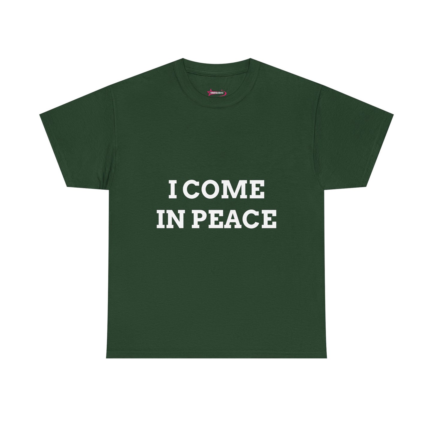 "I COME IN PEACE" - Unwearablez 'PEACE' meme Collection Unisex tee - EU Edition