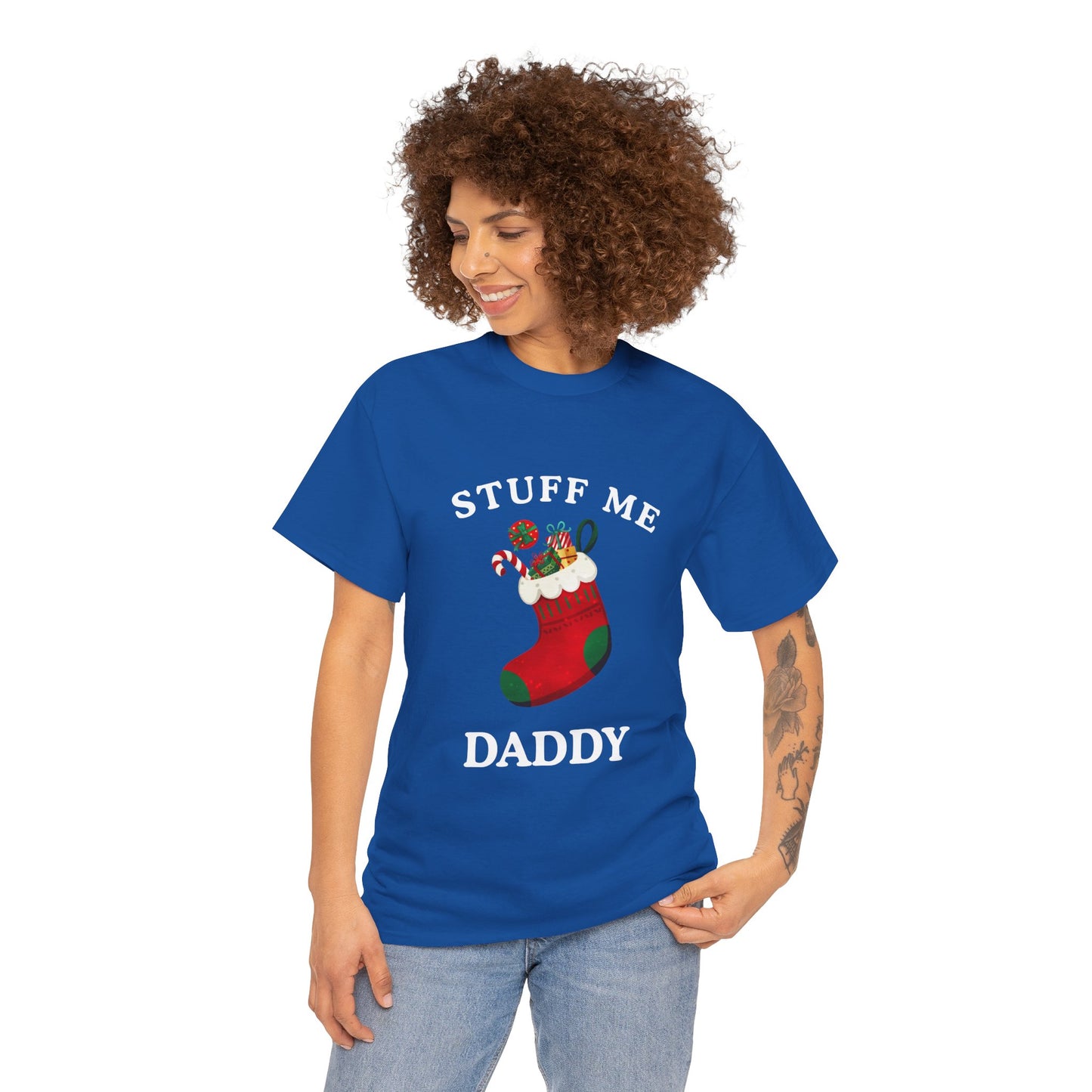 "STUFF ME DADDY" - Unwearablez' 'Xmas' Collection Unisex Tee - US Edition