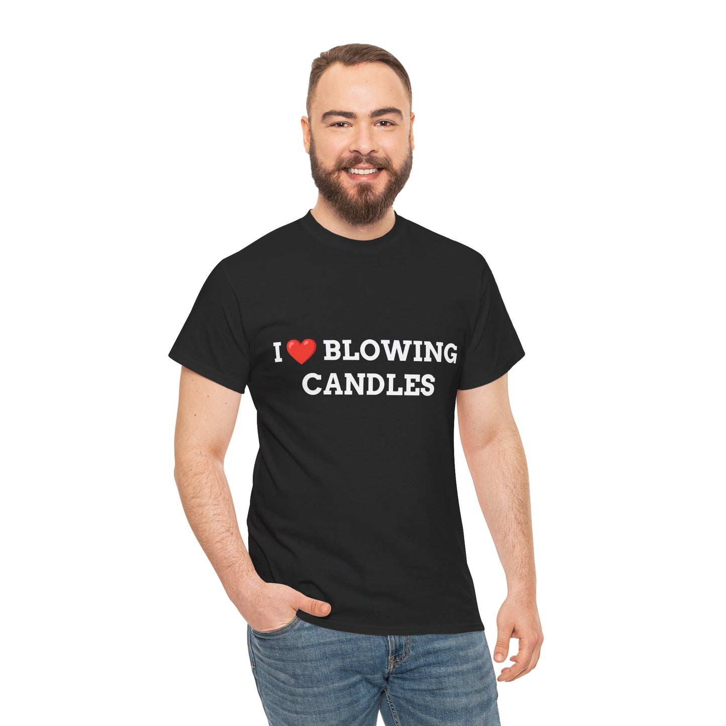 "I love blowing candles" - Unwearablez 'Blowing Candles' meme Collection Unisex tee