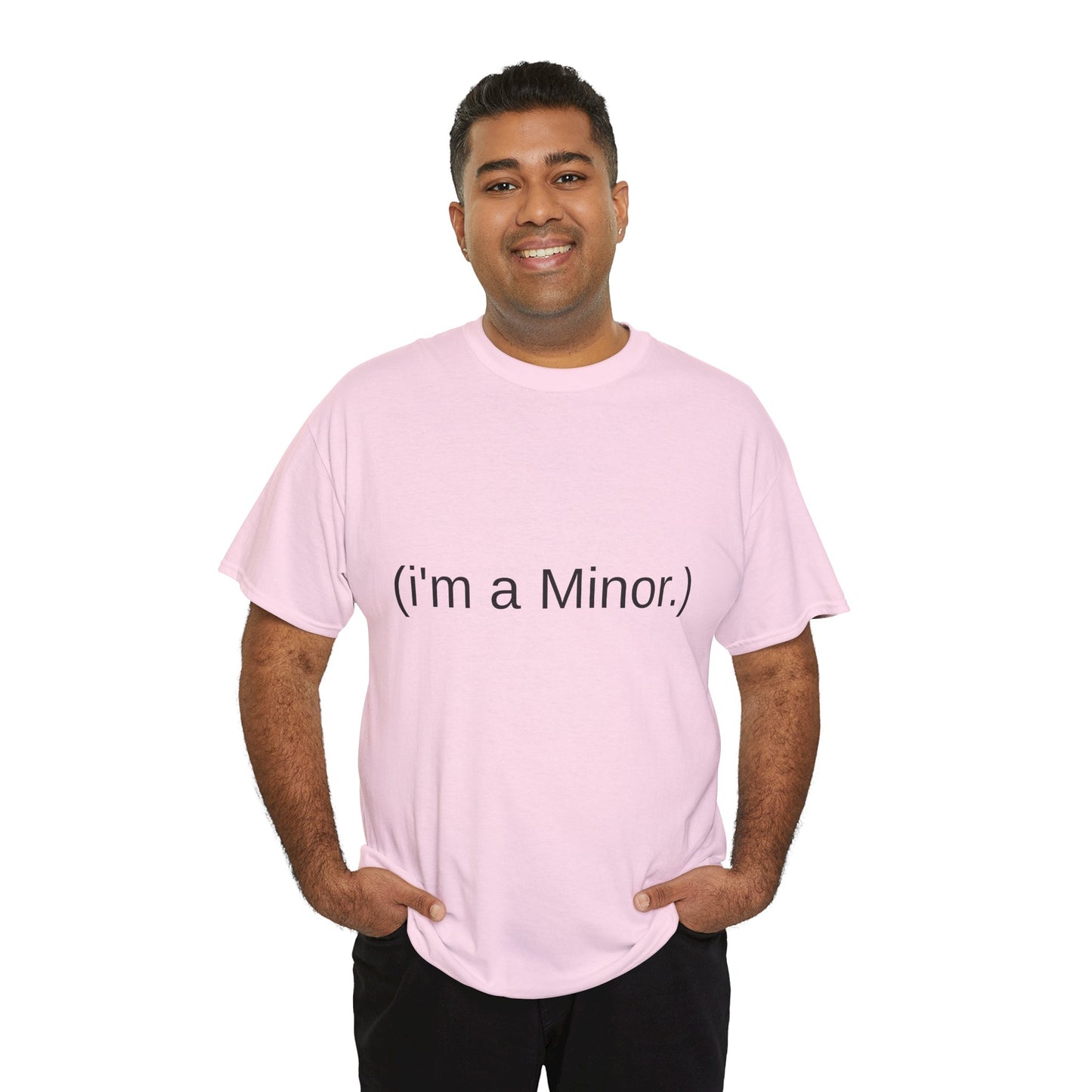 "(i'm a minor.)" - Unwearablez 'ILLEGAL' meme Collection Unisex tee - EU Edition