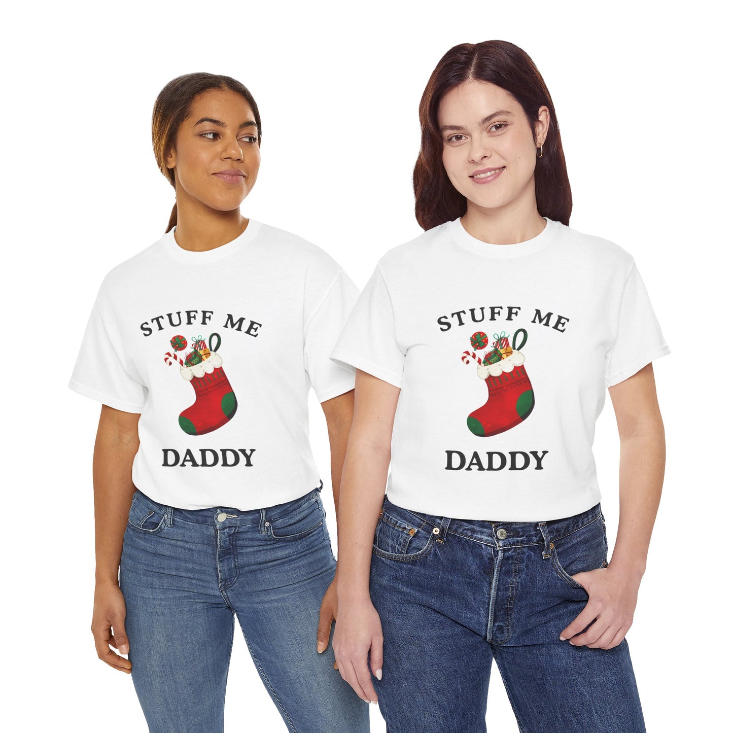 "STUFF ME DADDY" - Unwearablez' 'Xmas' Collection Unisex Tee - US Edition