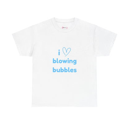 "I LOVE BLOWING BUBBLES" - Unwearablez 'BLOWING BUBBLES' meme Collection Unisex tee - EU EDITION