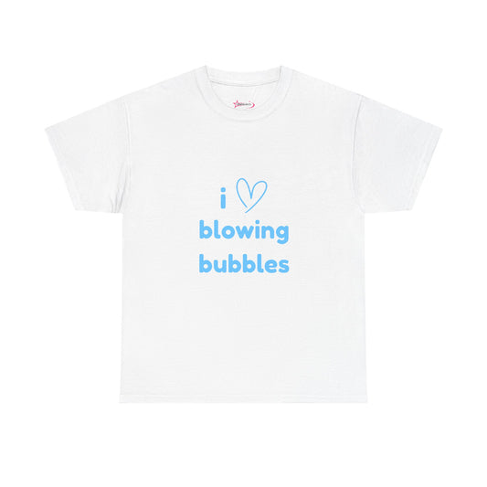 "I LOVE BLOWING BUBBLES" - Unwearablez 'BLOWING BUBBLES' meme Collection Unisex tee - EU EDITION