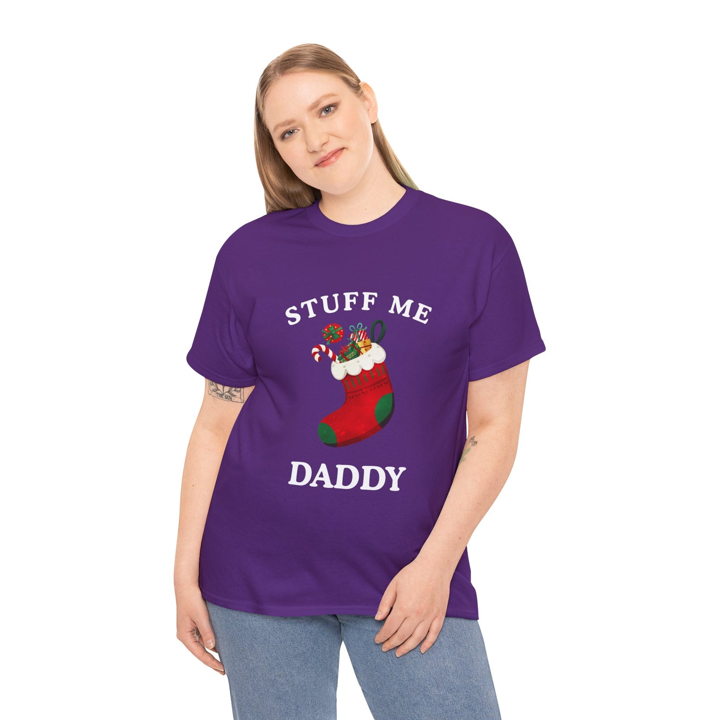 "STUFF ME DADDY" - Unwearablez' 'Xmas' Collection Unisex Tee - US Edition