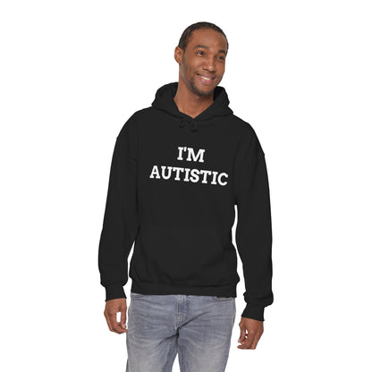 "I'M AUTISTIC" Unwearablez 'AUTISM' meme Collection Unisex Hoodie