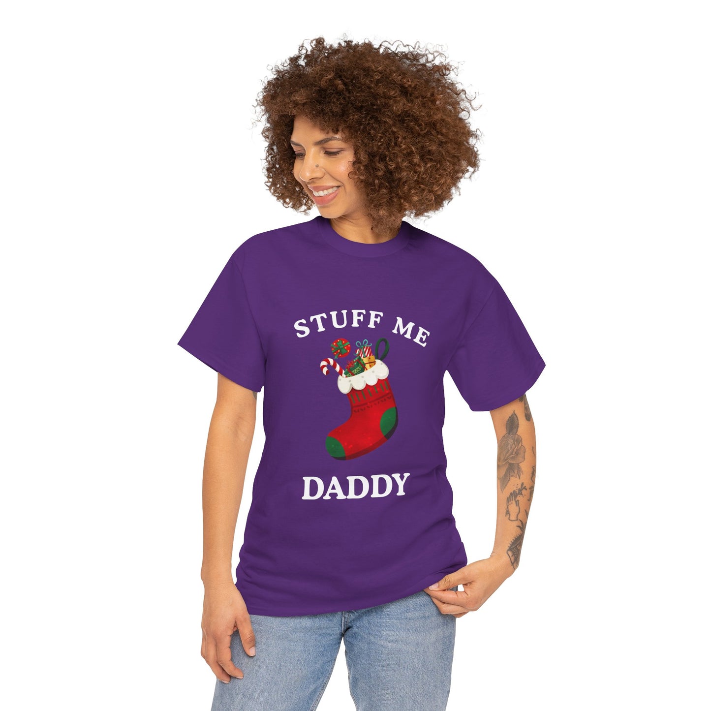 "STUFF ME DADDY" - Unwearablez' 'Xmas' Collection Unisex Tee - US Edition