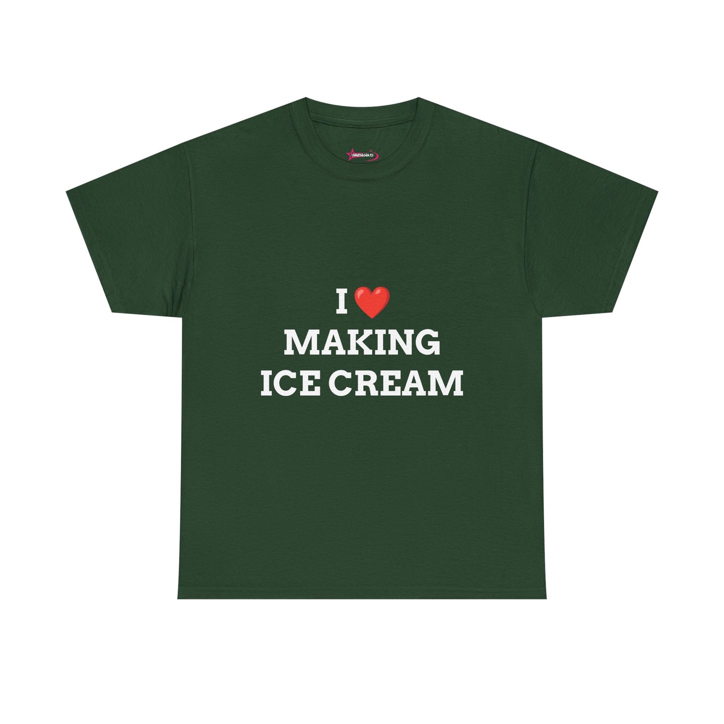 "I LOVE MAKING ICE CREAM" - Unwearablez 'ICE CREAM' meme Collection Unisex tee - EU EDITION