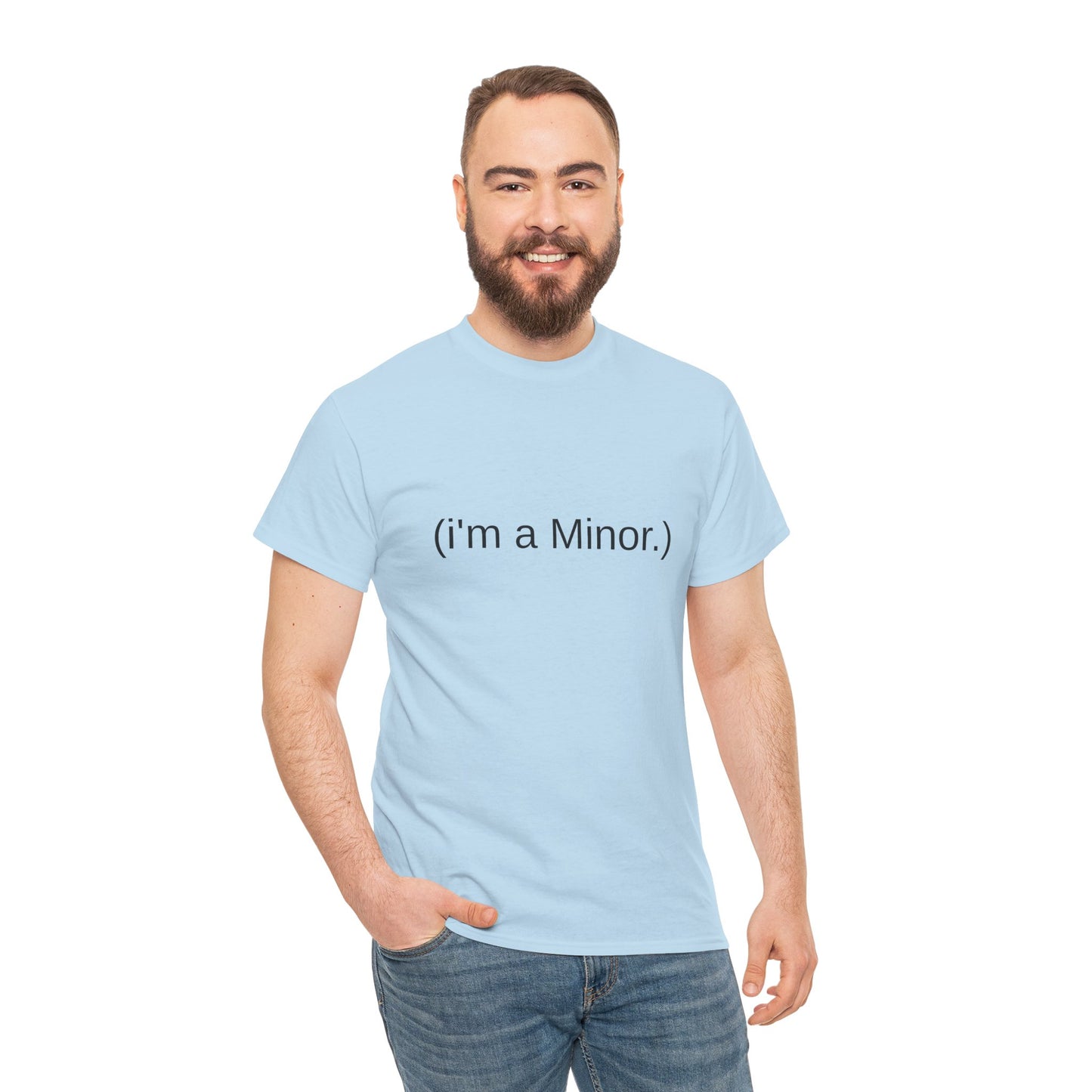 "(i'm a minor)" - Unwearablez 'ILLEGAL' meme Collection Unisex tee - US Edition
