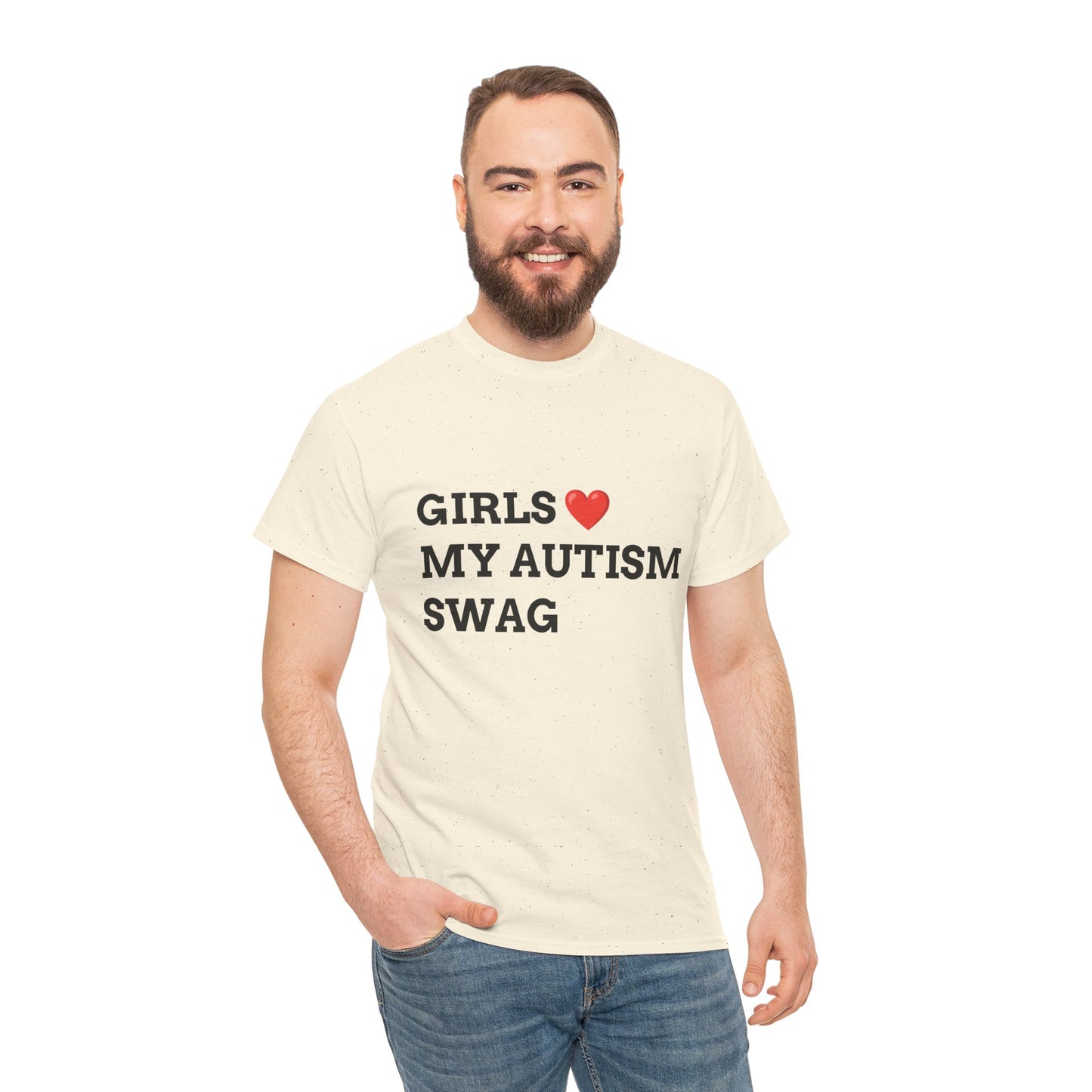 "GIRLS LOVE MY AUTISM SWAG" - Unwearablez 'AUTISM' meme Collection Unisex tee