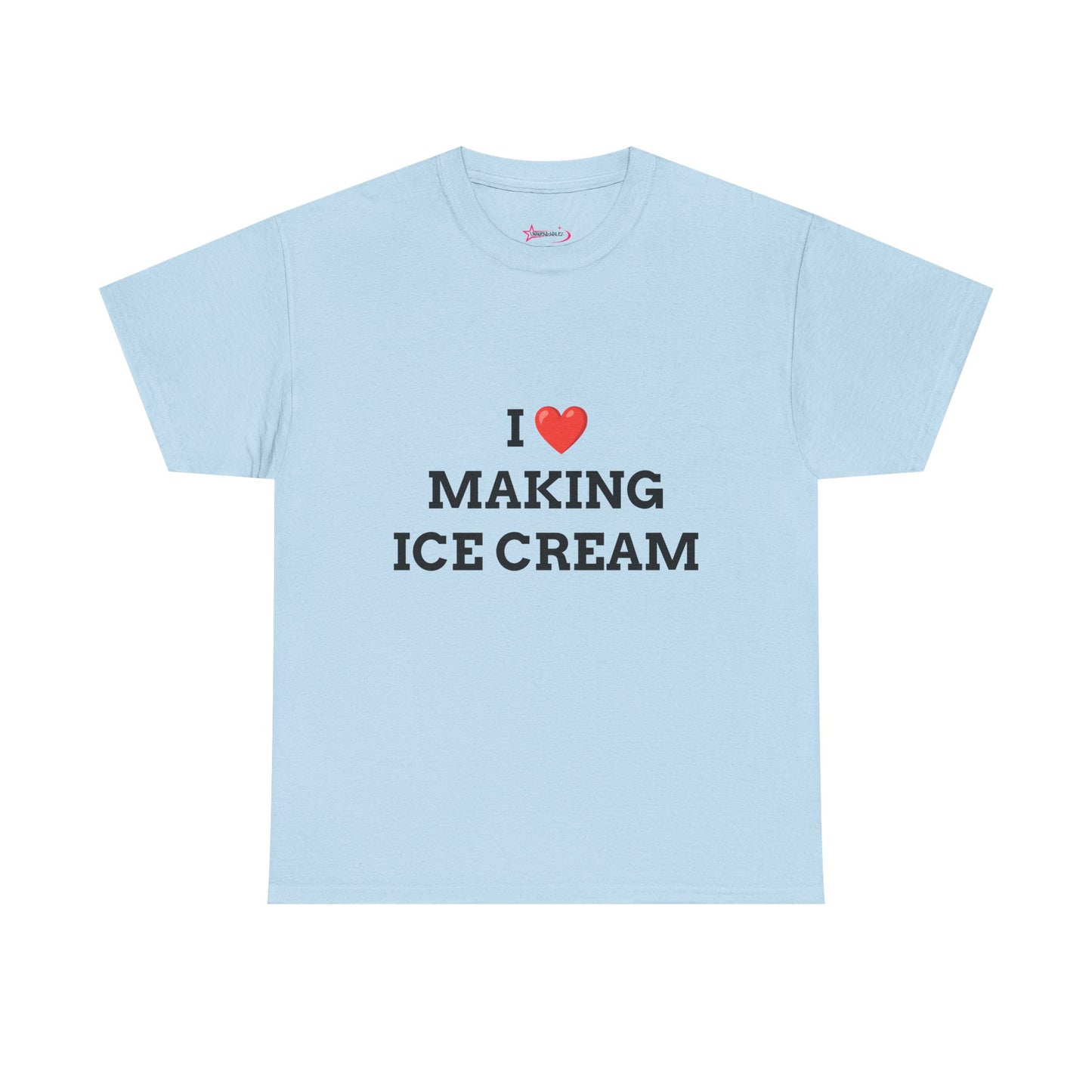 "I LOVE MAKING ICE CREAM" - Unwearablez 'ICE CREAM' meme Collection Unisex tee - EU EDITION