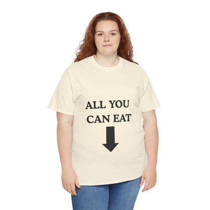 "ALL YOU CAN EAT" - Unwearablez Unisex tee - US Edition
