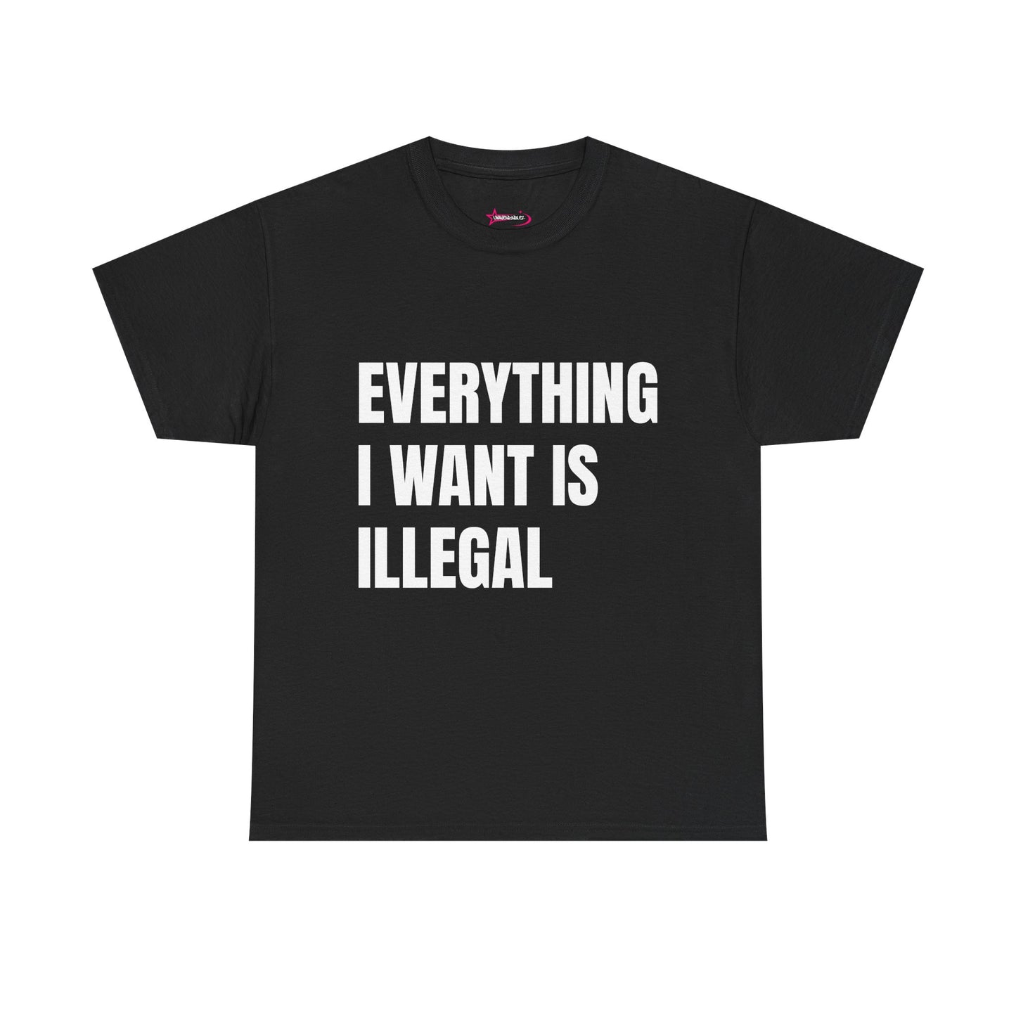 "ILLEGAL" - Unwearablez 'ILLEGAL' Collection couple's bundle in Black - EU Edition