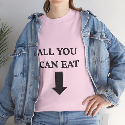 "ALL YOU CAN EAT" - Unwearablez Unisex tee - US Edition