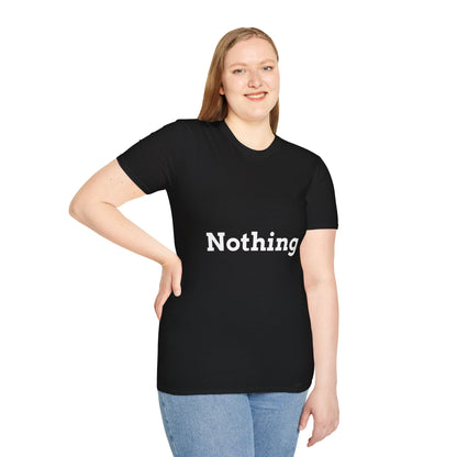 "NOTHING" - Unwearablez JET2 meme Collection Unisex tee