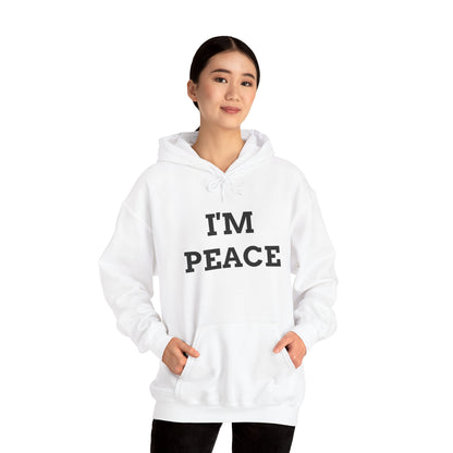 "I'M PEACE" Unwearablez 'Peace' meme Collection Unisex Hoodie