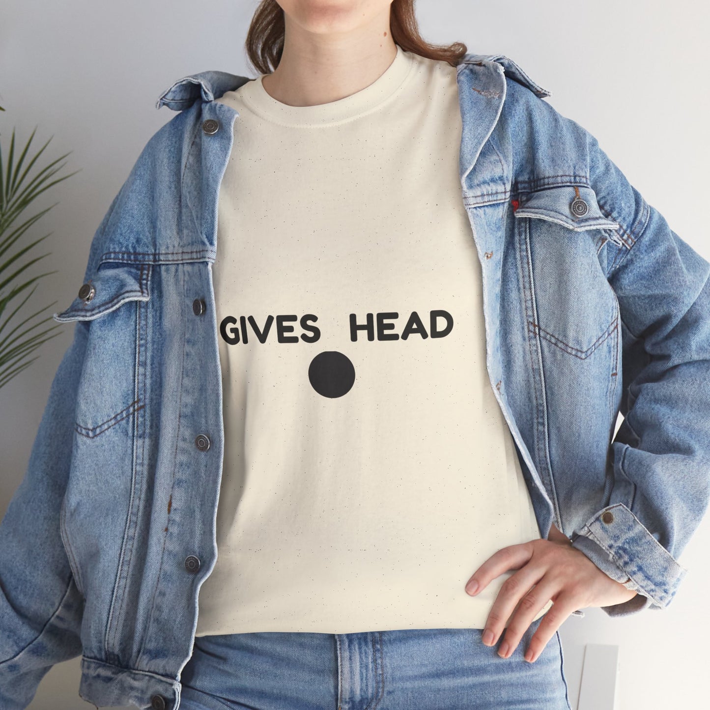 "Gives Head" - Unwearablez 'Head meme Collection Unisex tee