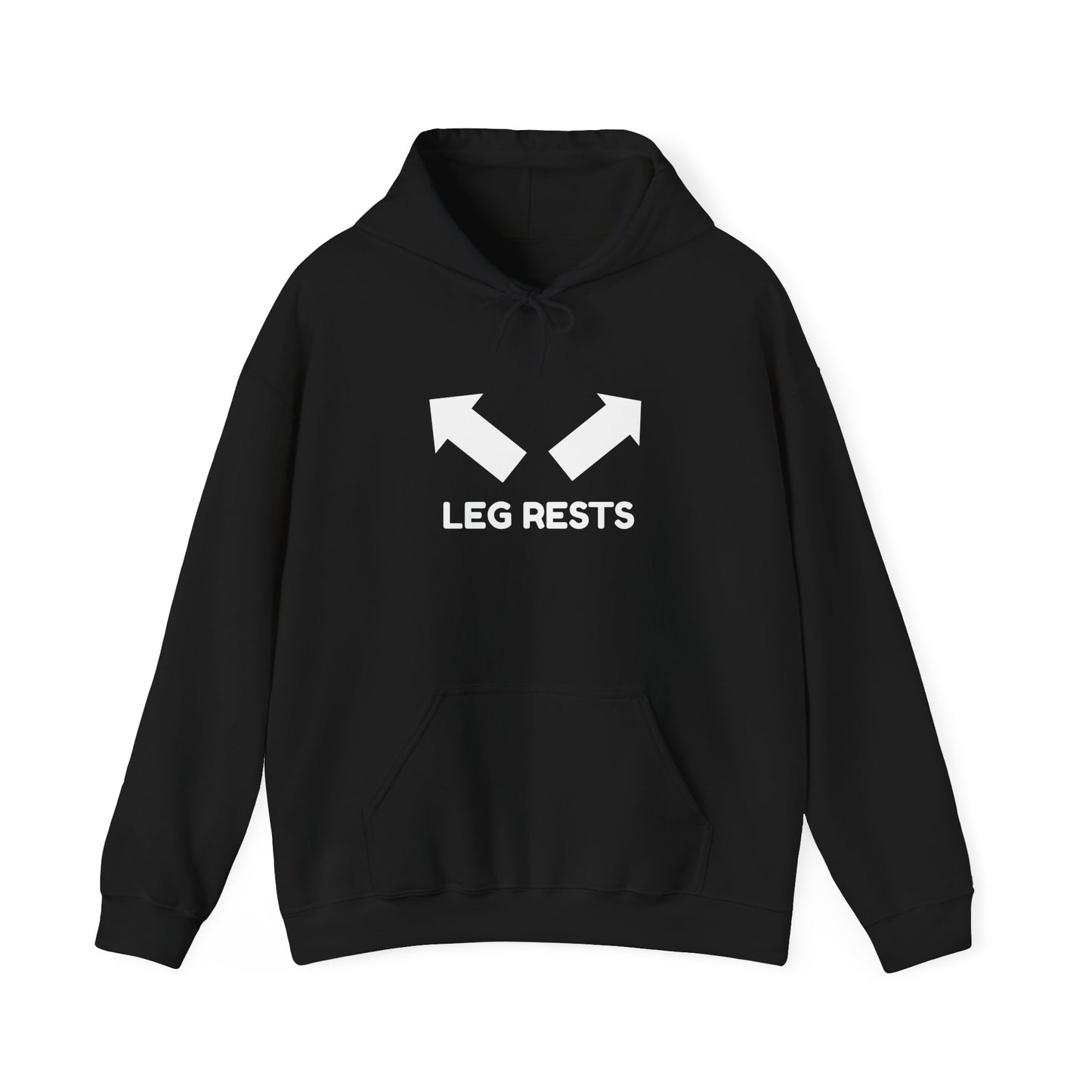 'Leg Rests' Unwearablez Unisex Hoodie