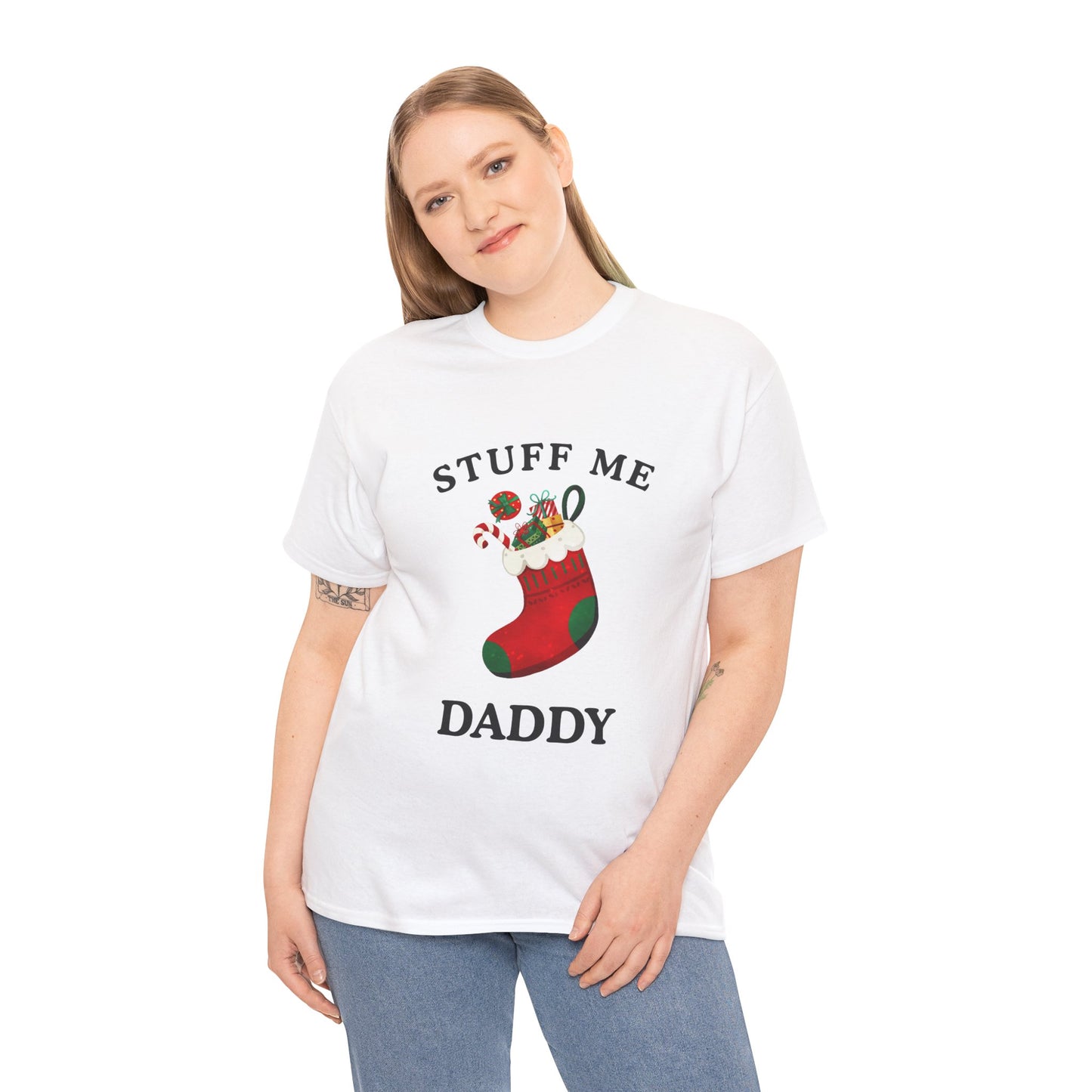 "STUFF ME DADDY" - Unwearablez' 'Xmas' Collection Unisex Tee - US Edition