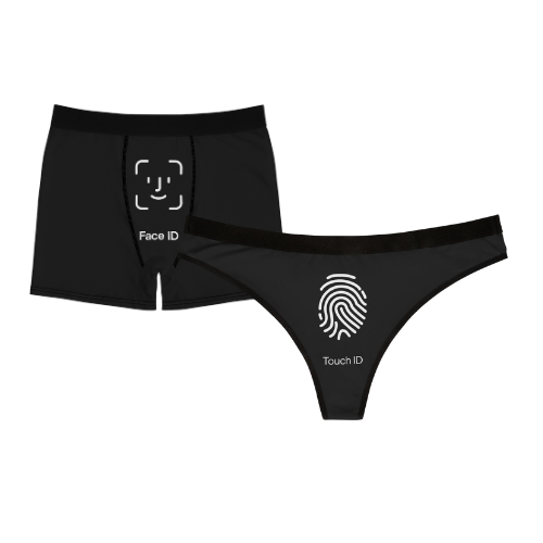 'TOUCH ID x FACE ID' - ID COLLECTION Unwearablez' couple bundle - US Edition