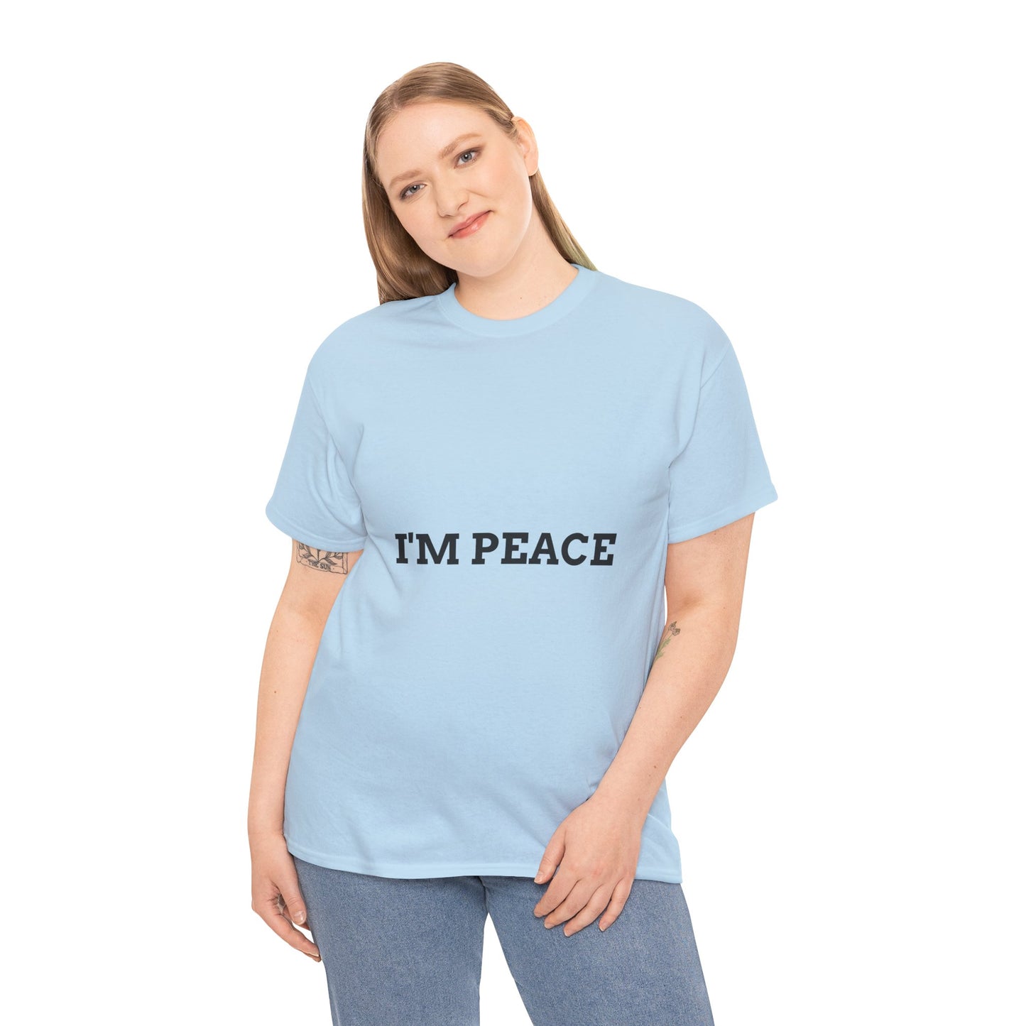 "'I'M PEACE" - Unwearablez 'PEACE' meme Collection Unisex tee - EU Edition