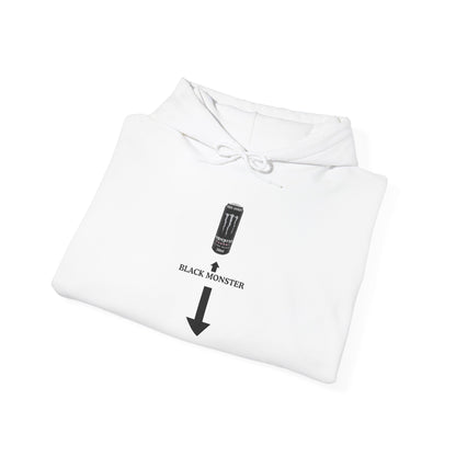 'Black Monster' Unwearablez 'Monster' meme Collection Unisex Hoodie