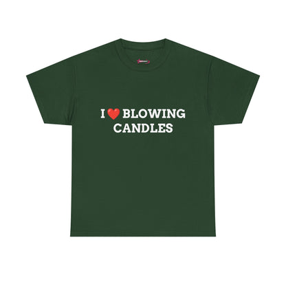 "I love blowing candles" - Unwearablez 'Blowing Candles' meme Collection Unisex tee