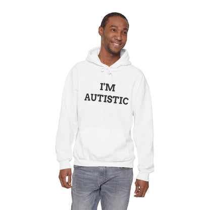 "I'M AUTISTIC" Unwearablez 'AUTISM' meme Collection Unisex Hoodie