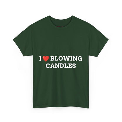 "I LOVE BLOWING CANDLES" - Unwearablez 'BLOWING CANDLES' meme Collection Unisex tee - EU EDITION