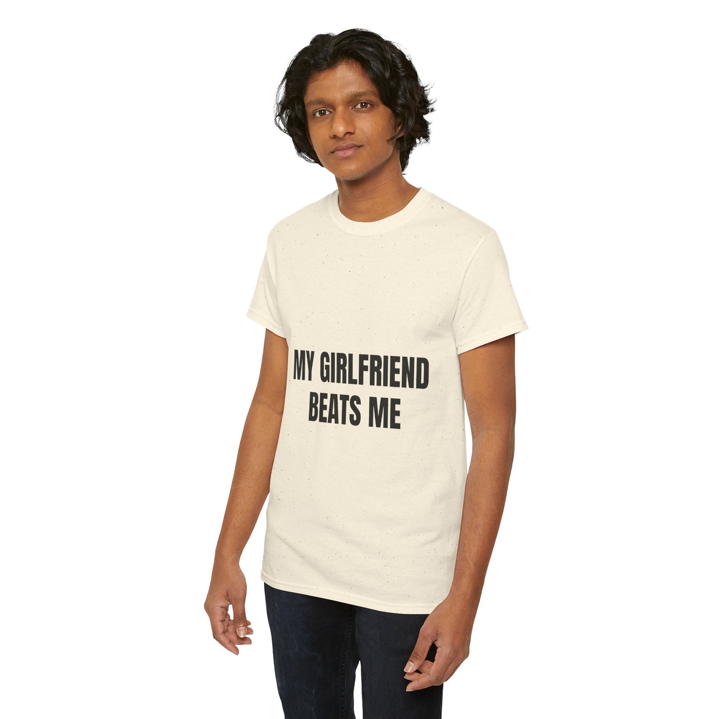 "My Girlfriend Beats me" - Unwearablez 'Domestic' meme Collection Unisex tee