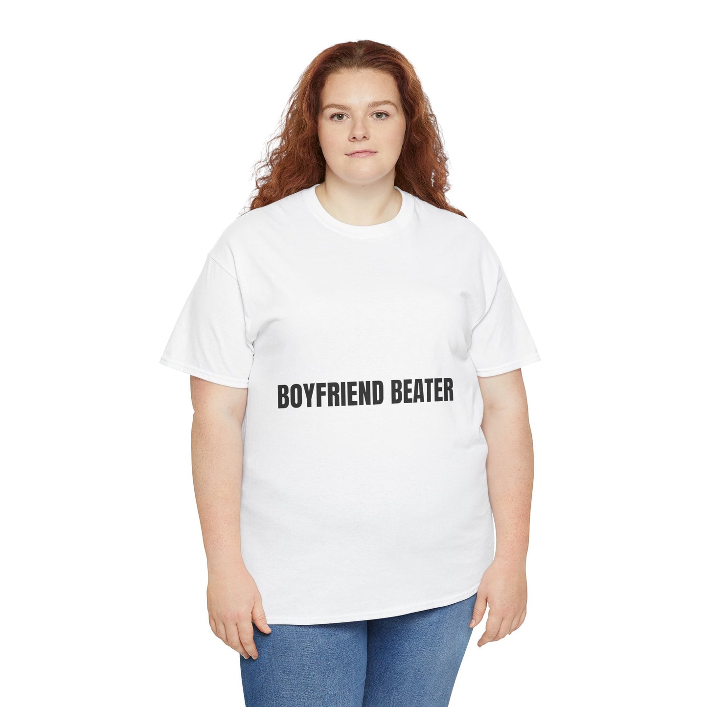 "BOYFRIEND BEATER" - Unwearablez 'DOMESTIC' meme Collection Unisex tee - EU EDITION