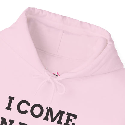 "I Come in Peace" Unwearablez 'Peace' meme Collection Unisex Hoodie