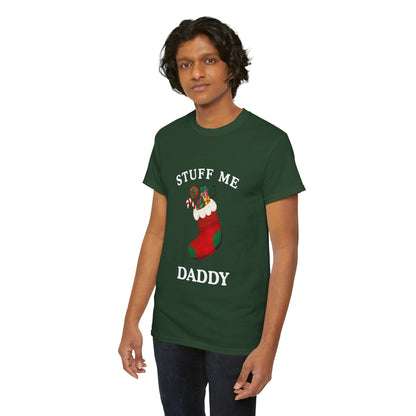 "STUFF ME DADDY" - Unwearablez' 'Xmas' Collection Unisex Tee - US Edition