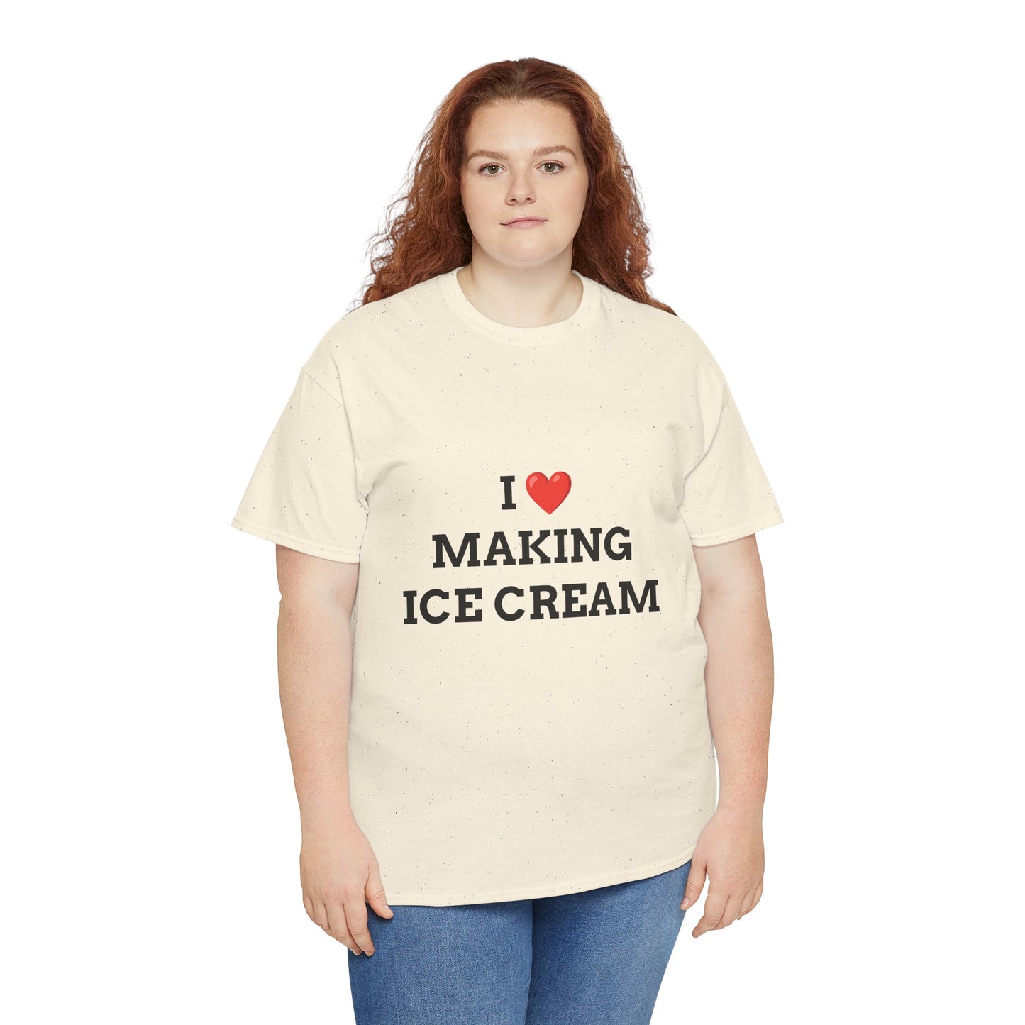 "I LOVE MAKING ICE CREAM" - Unwearablez 'ICE CREAM' meme Collection Unisex tee - EU EDITION