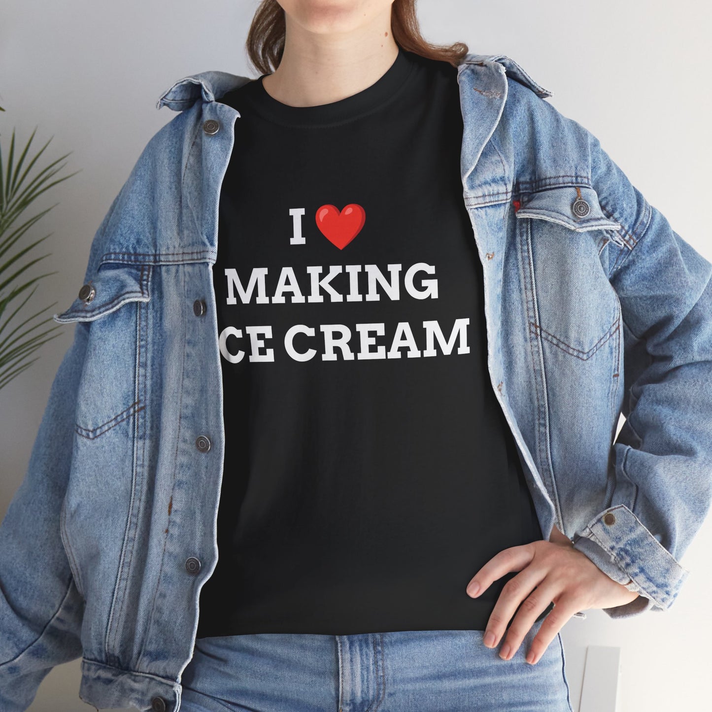 "I love Making Ice Cream" - Unwearablez 'Ice Cream' meme Collection Unisex tee