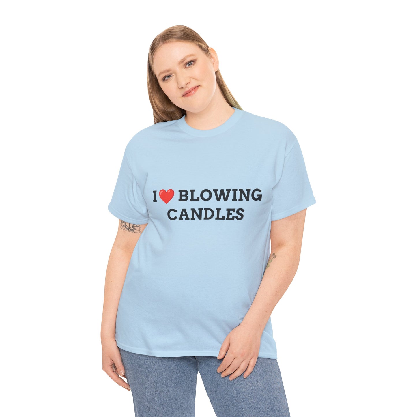 "I love blowing candles" - Unwearablez 'Blowing Candles' meme Collection Unisex tee