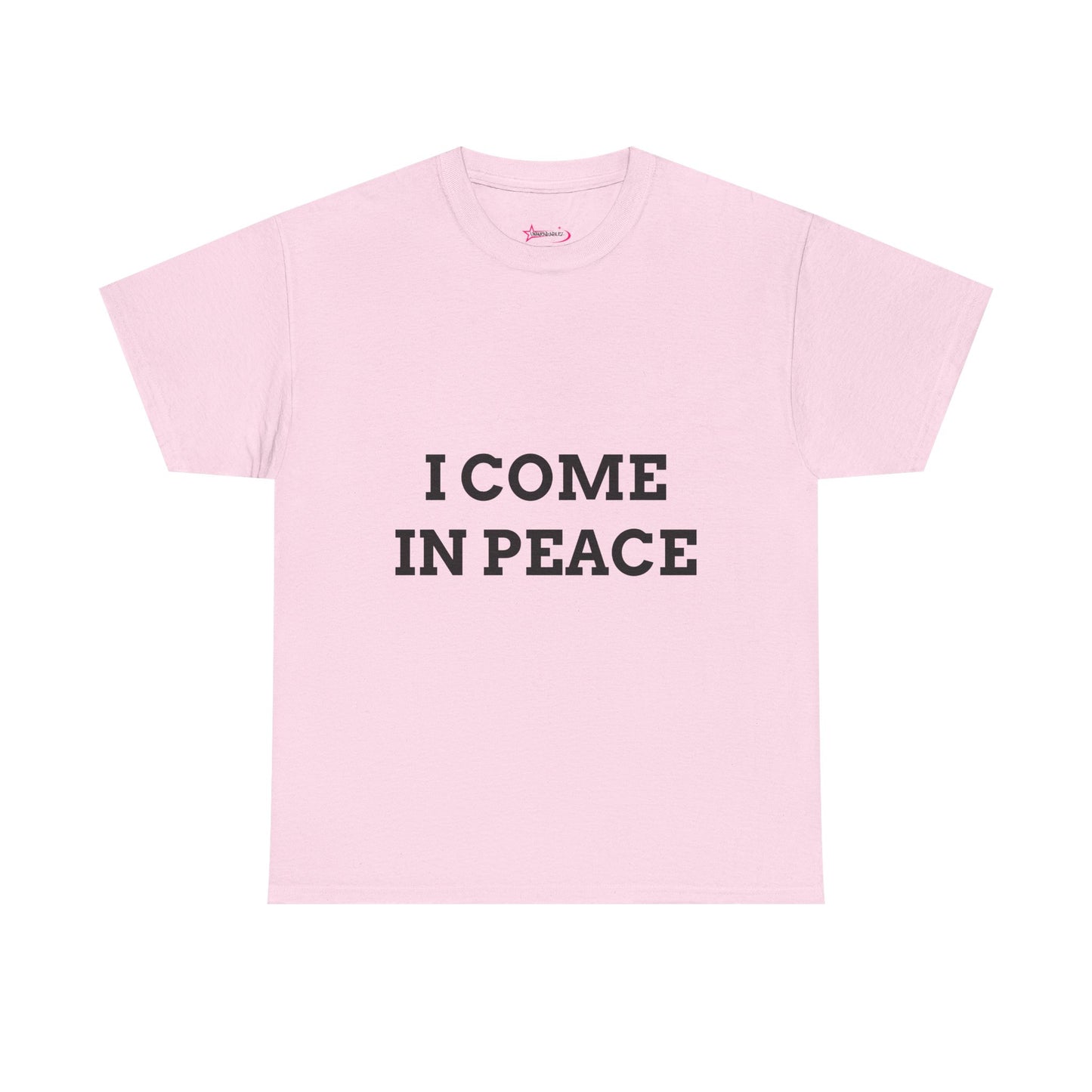 "I COME IN PEACE" - Unwearablez 'PEACE' meme Collection Unisex tee - EU Edition