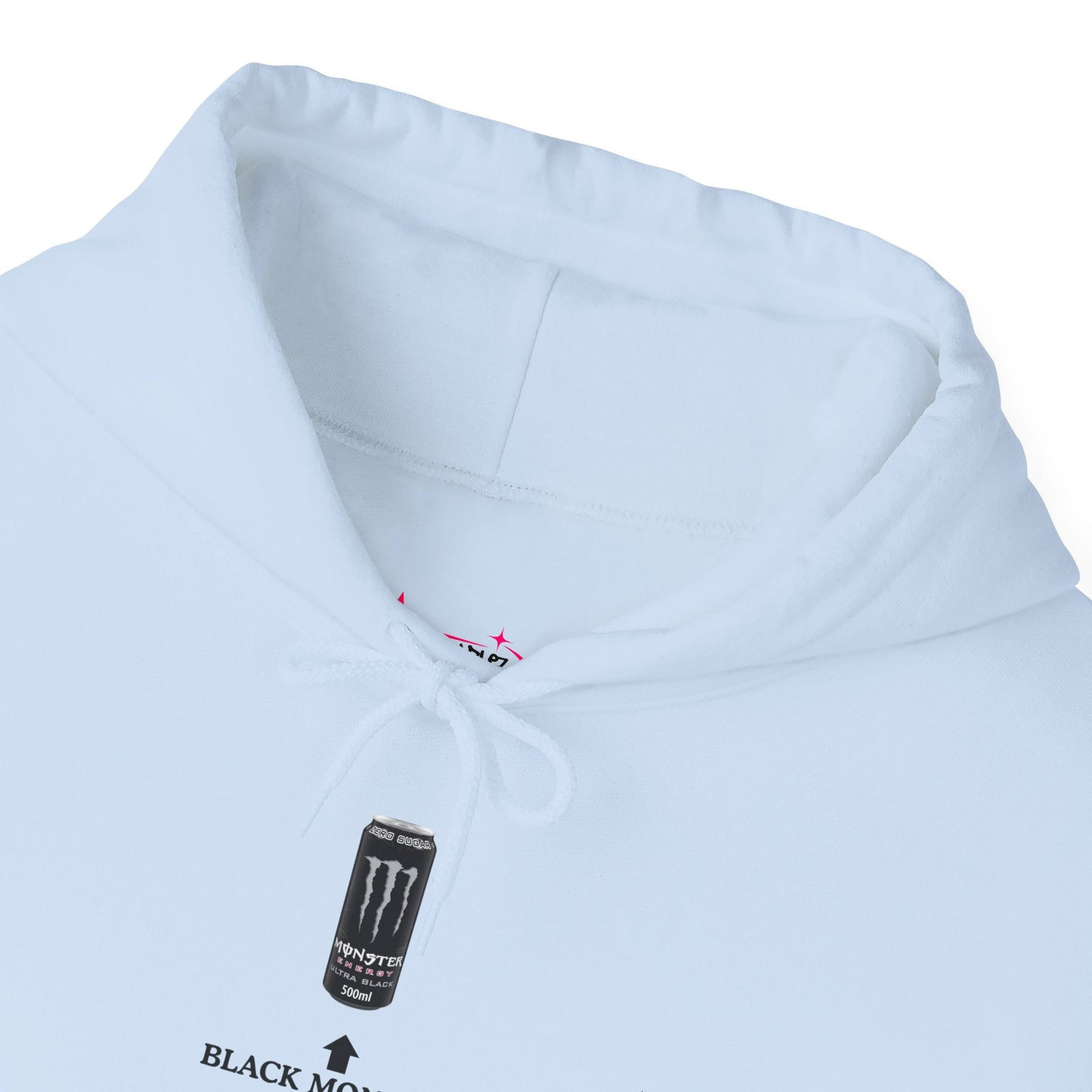 'Black Monster' Unwearablez 'Monster' meme Collection Unisex Hoodie