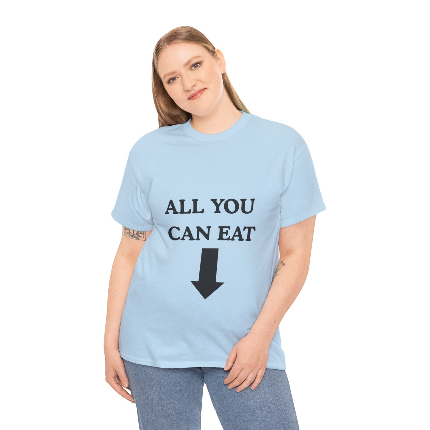 "ALL YOU CAN EAT" - Unwearablez Unisex tee - US Edition