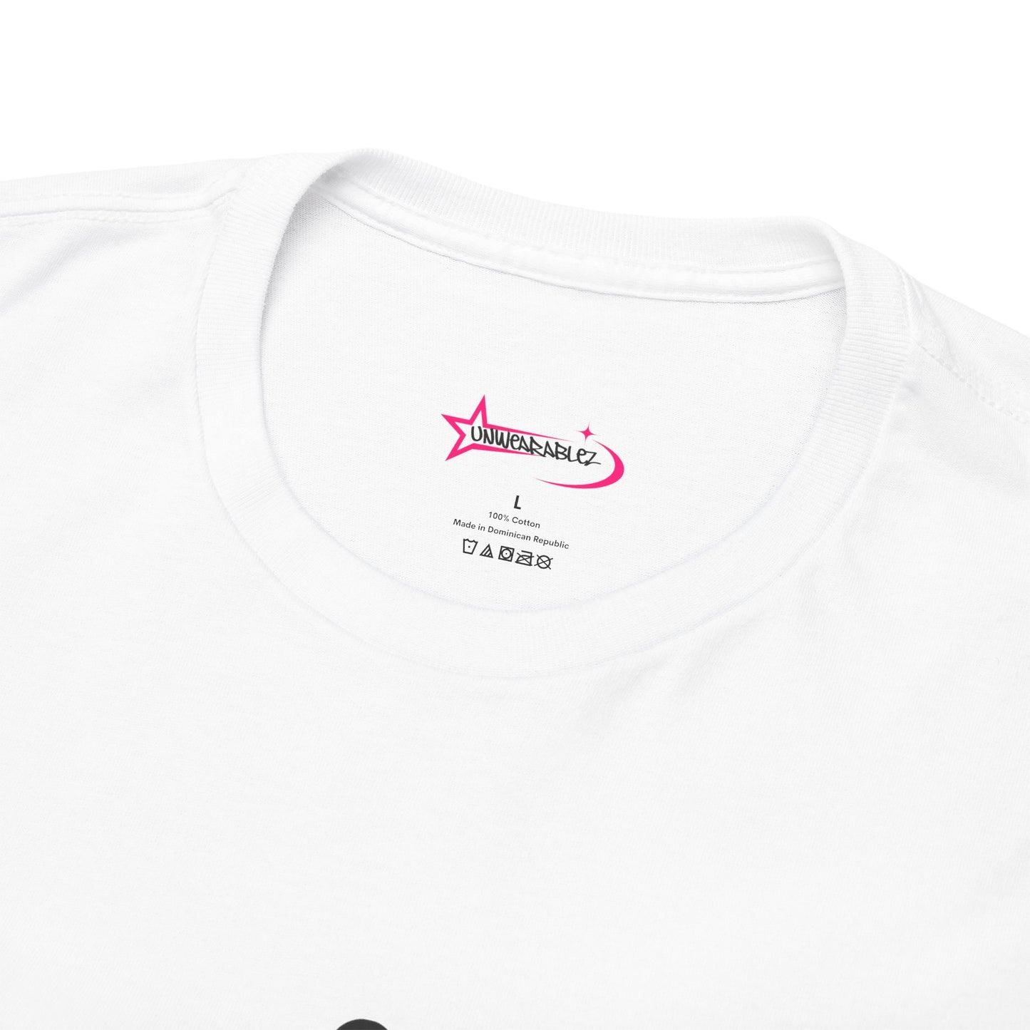 "CHOKING HAZARD' Unwearablez 'Caution' meme Collection Unisex tee