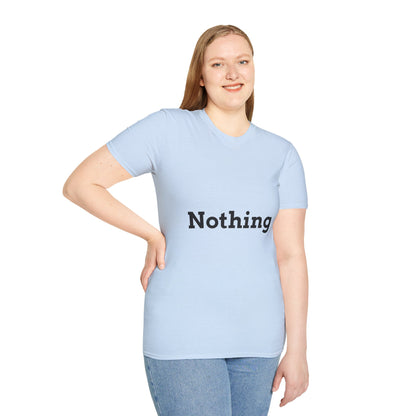 "NOTHING" - Unwearablez JET2 meme Collection Unisex tee