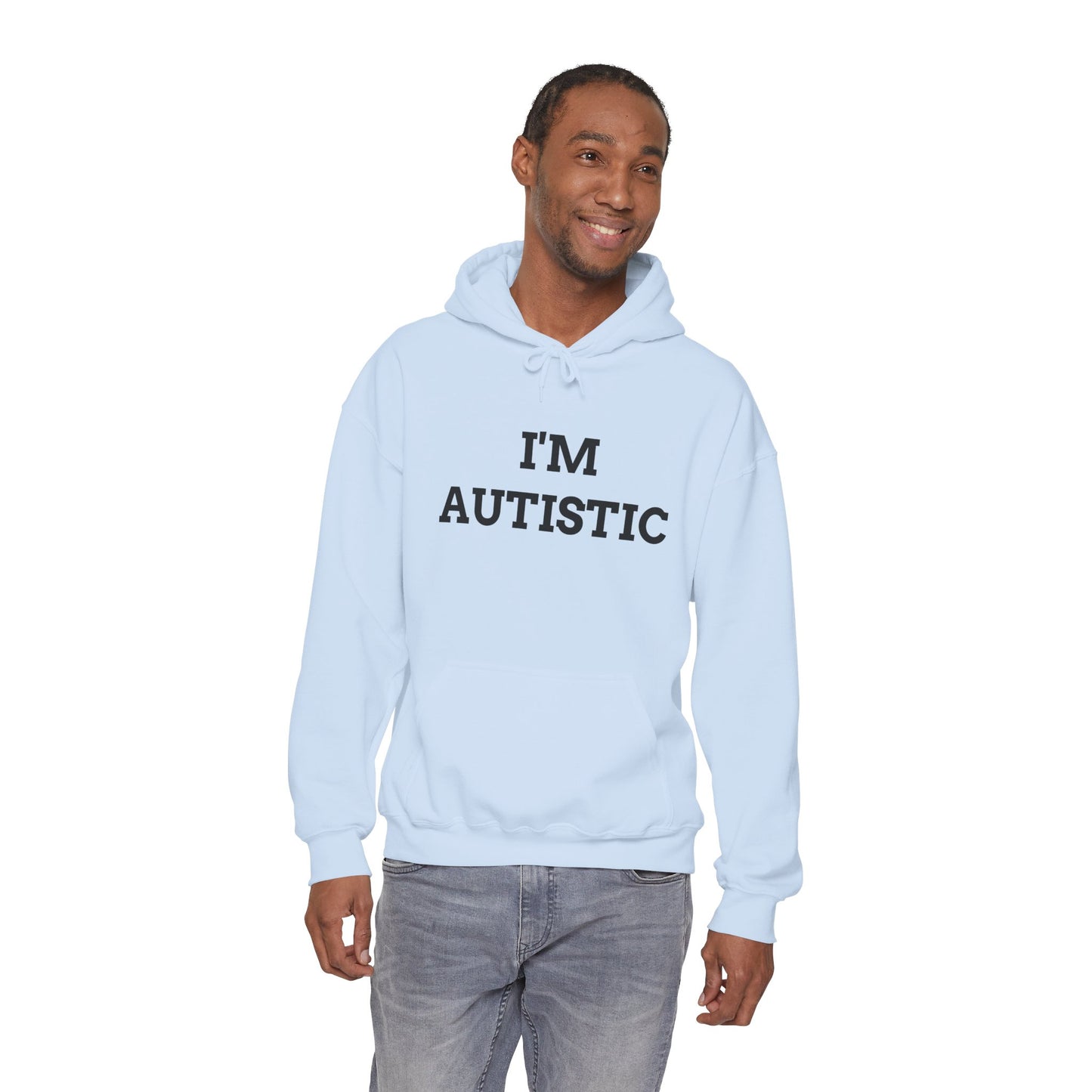 "I'M AUTISTIC" Unwearablez 'AUTISM' meme Collection Unisex Hoodie