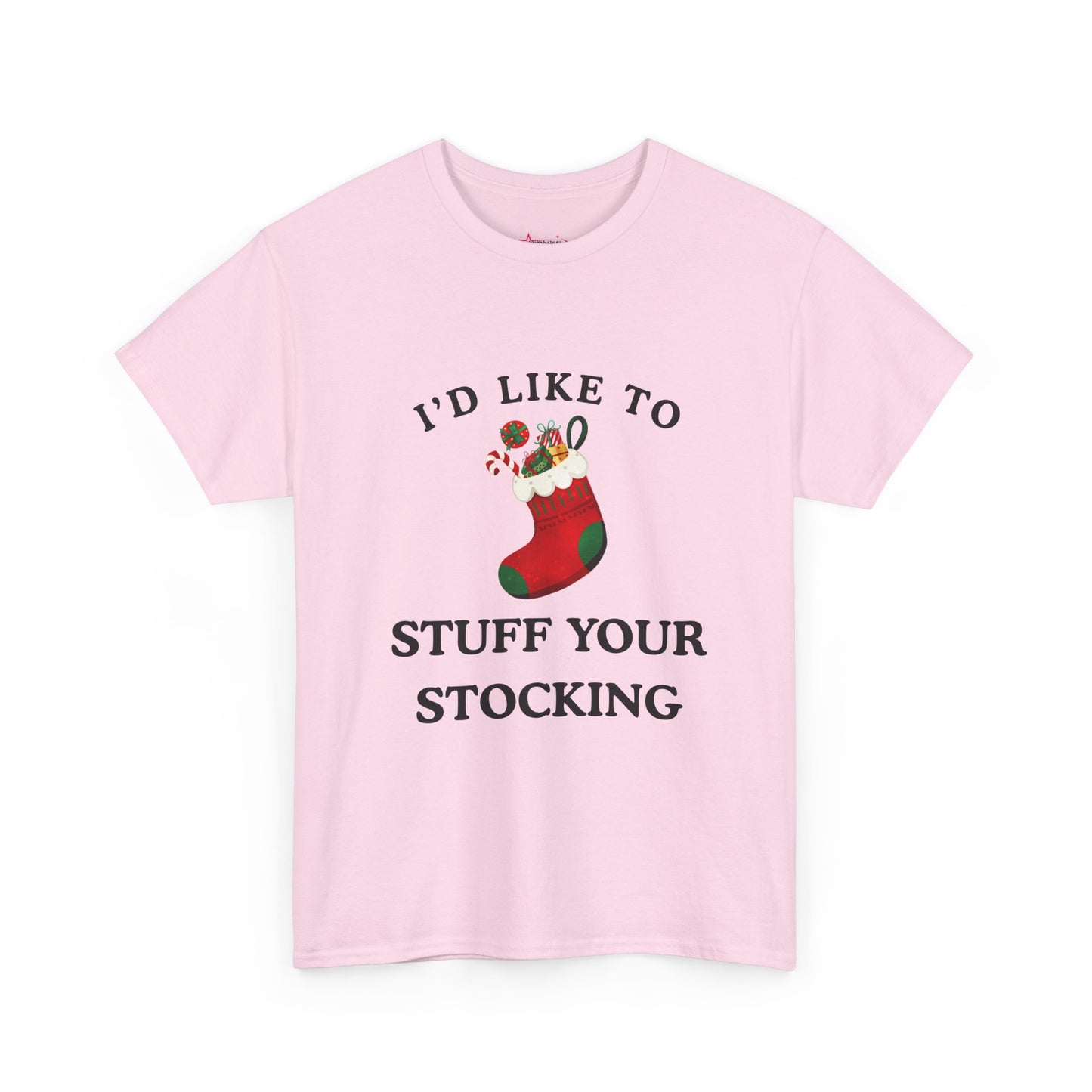 "I'D LIKE TO STUFF YOUR STOCKING" - Unwearablez' 'Xmas' Collection Unisex tee - US Edition