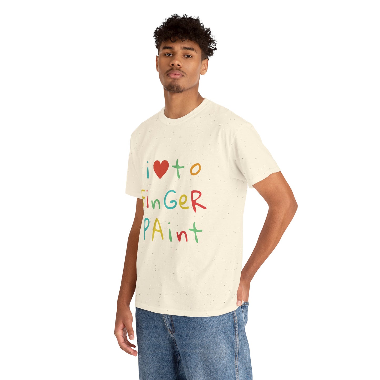 "I LOVE TO FINGER PAINT" - Unwearablez 'FINGER PAINT' meme Collection Unisex tee - EU EDITION