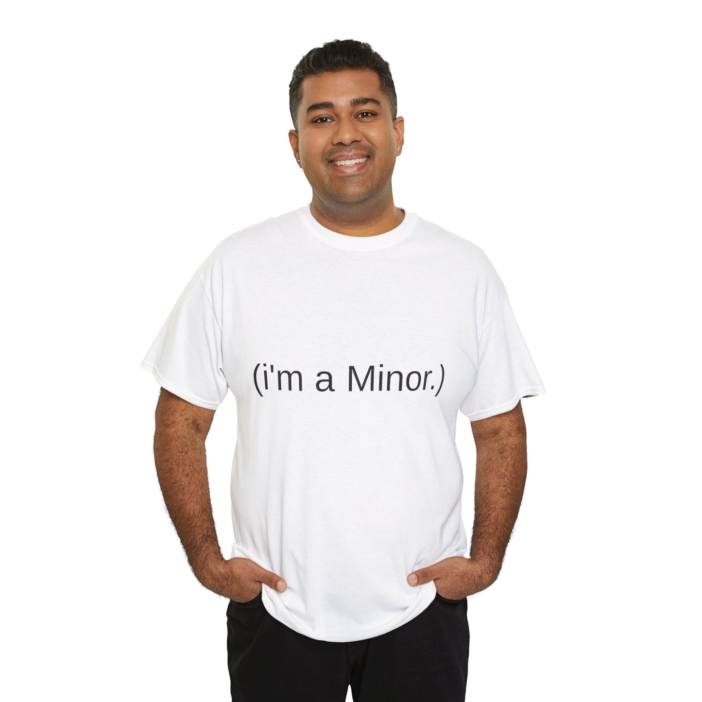 "(i'm a minor.)" - Unwearablez 'ILLEGAL' meme Collection Unisex tee - EU Edition