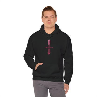 "Pink Monster" Unwearablez 'Monster' meme Collection Unisex Hoodie