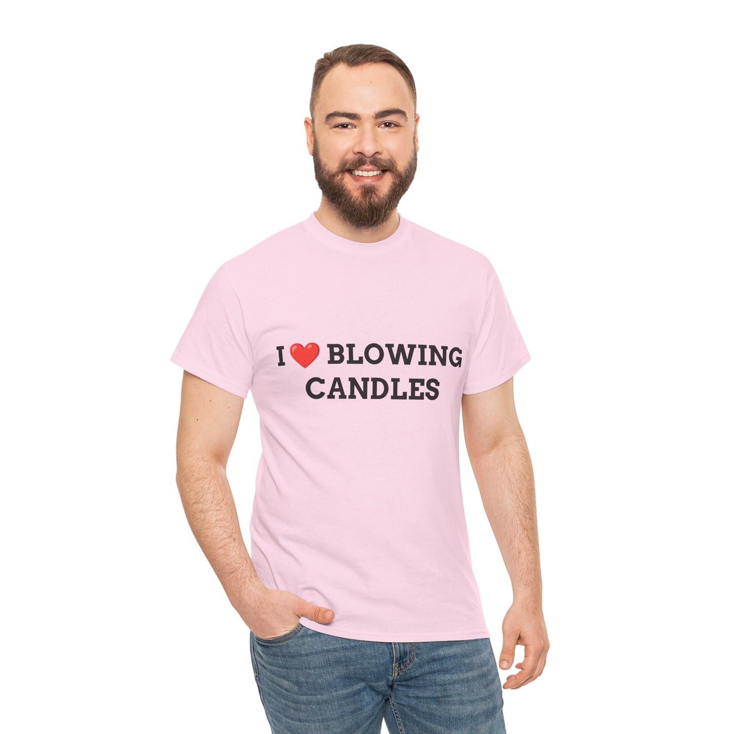 "I love blowing candles" - Unwearablez 'Blowing Candles' meme Collection Unisex tee