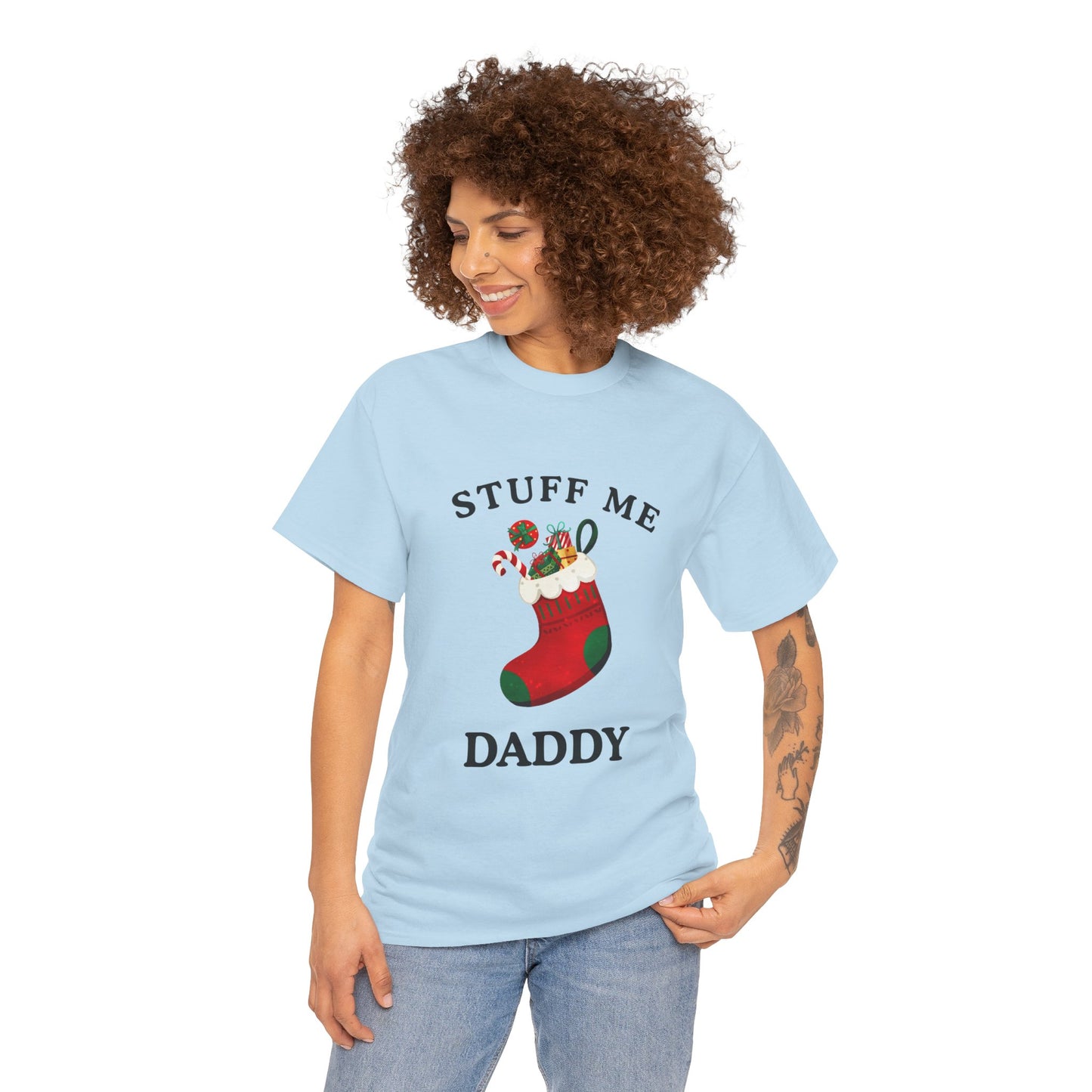 "STUFF ME DADDY" - Unwearablez' 'Xmas' Collection Unisex Tee - US Edition