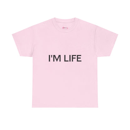 "I'm life" - Unwearablez 'Hard + life' meme Collection Unisex tee