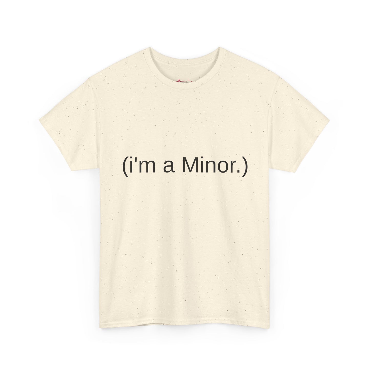"(i'm a minor.)" - Unwearablez 'ILLEGAL' meme Collection Unisex tee - EU Edition